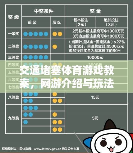 交通堵塞體育游戲教案，網(wǎng)游介紹與玩法解析