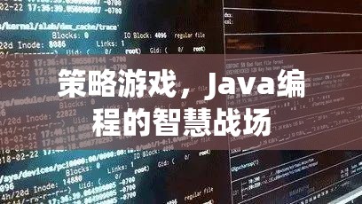 Java編程的智慧戰(zhàn)場，策略游戲的策略與實現(xiàn)