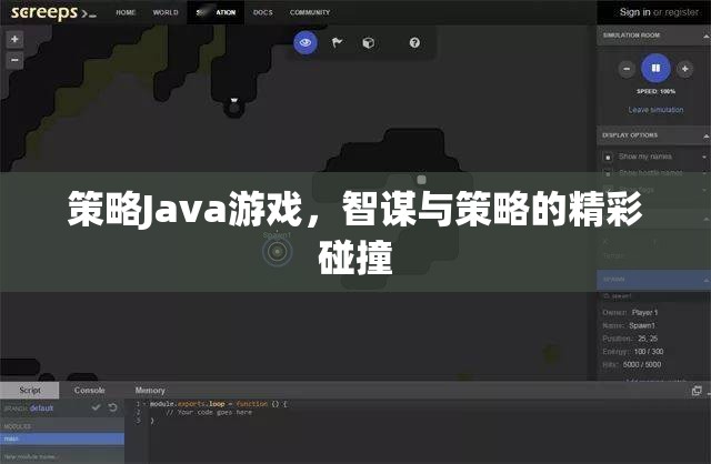 智謀與策略的碰撞，策略Java游戲的魅力