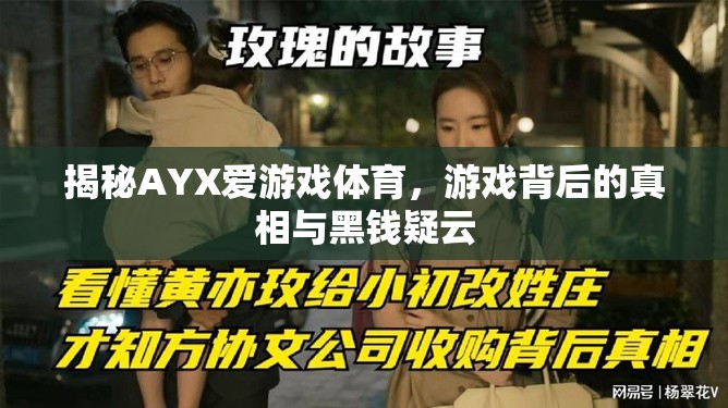 AYX愛游戲體育，游戲背后的真相與黑錢疑云揭秘