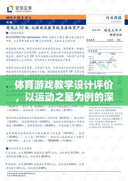 運動之星，基于體育游戲教學(xué)設(shè)計的深度評價與啟示