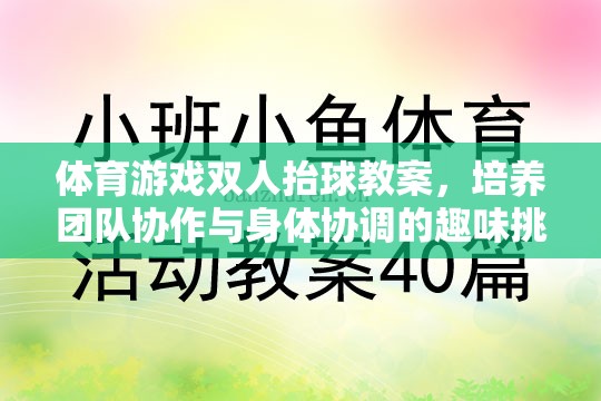 雙人抬球，培養(yǎng)團(tuán)隊(duì)協(xié)作與身體協(xié)調(diào)的趣味體育游戲教案