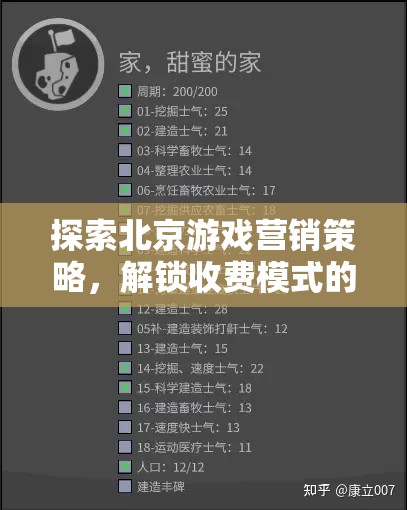 探索北京游戲營銷策略，解鎖收費模式的成功之道