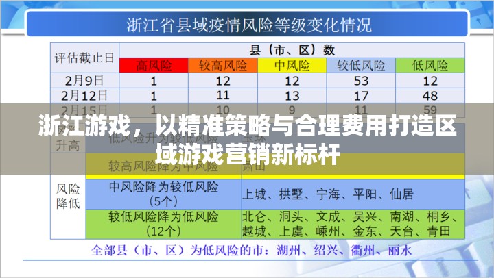 浙江游戲，以精準(zhǔn)策略與合理費(fèi)用打造區(qū)域游戲營(yíng)銷(xiāo)新標(biāo)桿