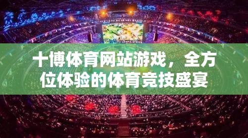 十博體育，全方位體驗的體育競技盛宴