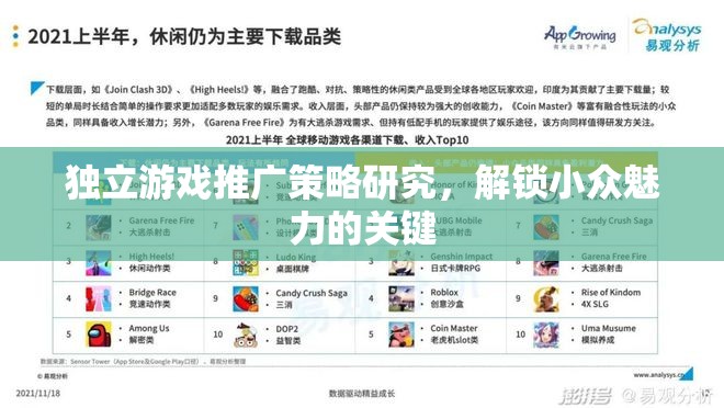 獨(dú)立游戲推廣策略研究，解鎖小眾魅力的關(guān)鍵