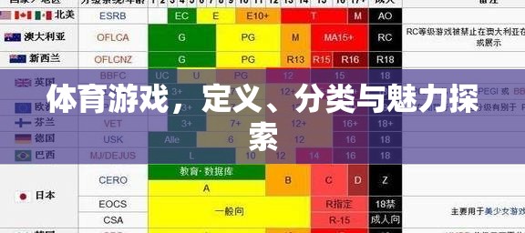 探索體育游戲的魅力，定義、分類與魅力