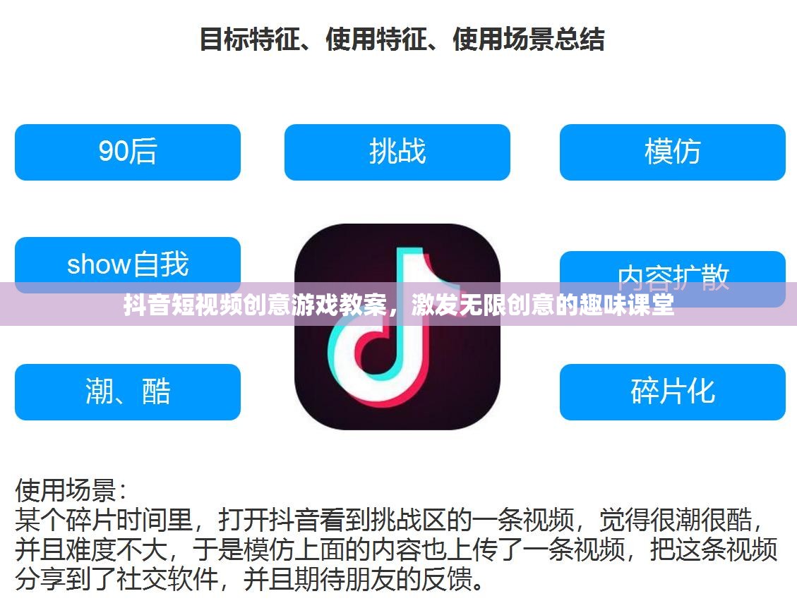 抖音短視頻創(chuàng)意游戲教案，解鎖無限創(chuàng)意的趣味課堂