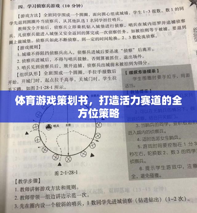 體育游戲策劃書，打造活力賽道的全方位策略