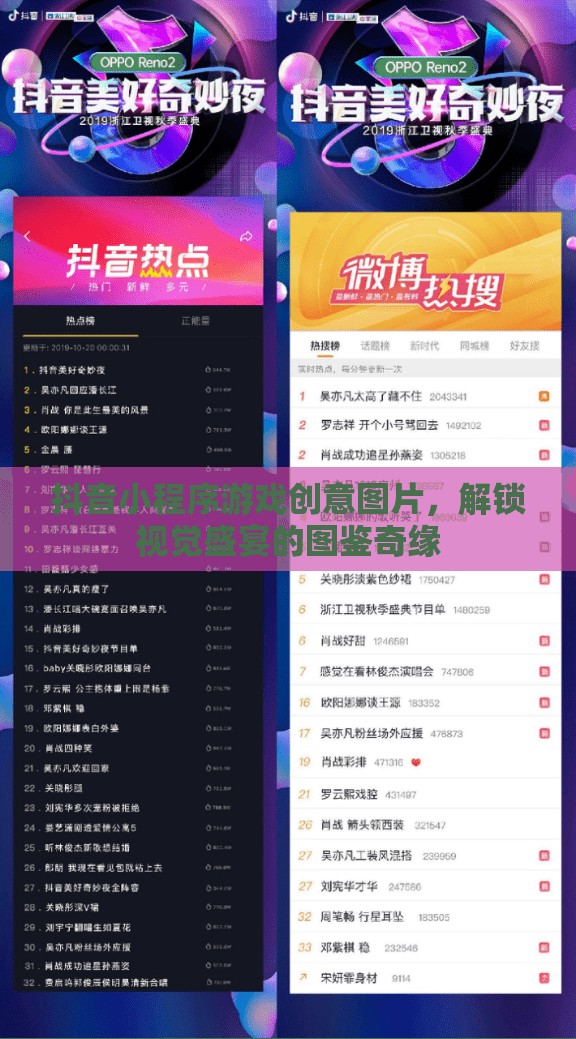 解鎖視覺盛宴，抖音小程序游戲創(chuàng)意圖鑒奇緣