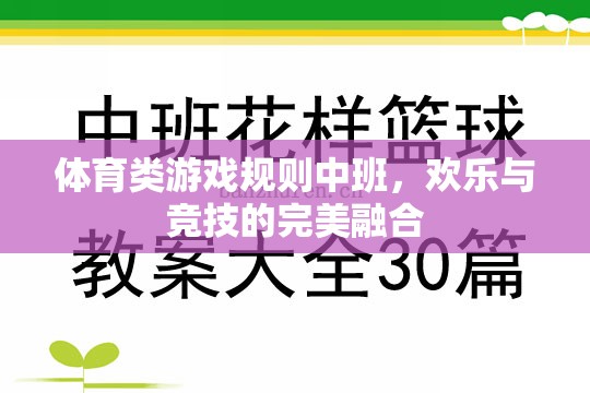 中班體育游戲，歡樂與競(jìng)技的完美融合