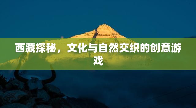 西藏探秘，文化與自然交織的創(chuàng)意冒險之旅