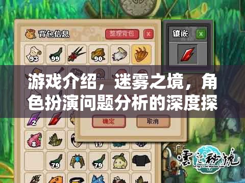 迷霧之境，深度剖析角色扮演游戲中的問題與策略