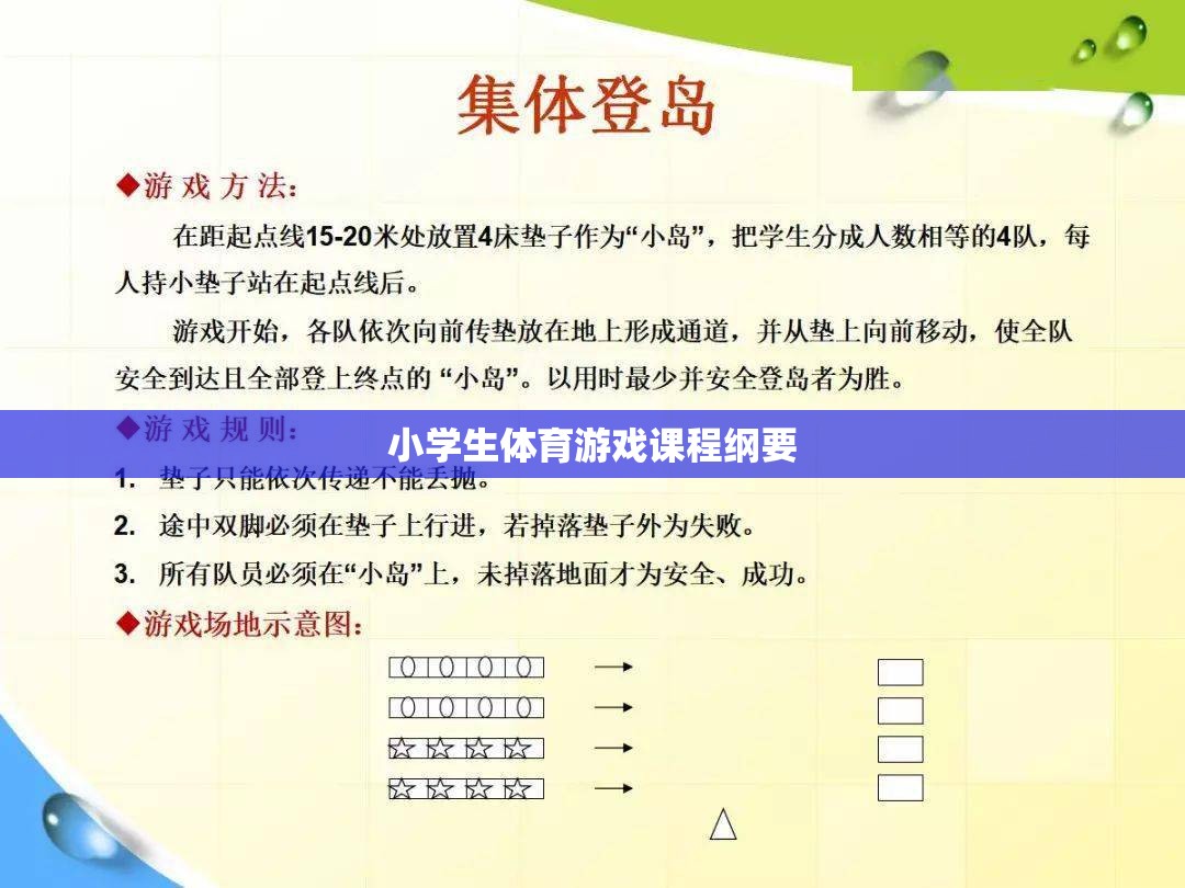 激發(fā)潛能，小學生體育游戲課程創(chuàng)新與實踐綱要