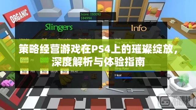 PS4上的策略經(jīng)營(yíng)游戲，深度解析與璀璨體驗(yàn)指南