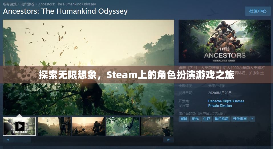 探索無限想象，Steam上的角色扮演游戲之旅