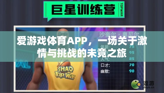 愛游戲體育APP，激情與挑戰(zhàn)的未竟之旅