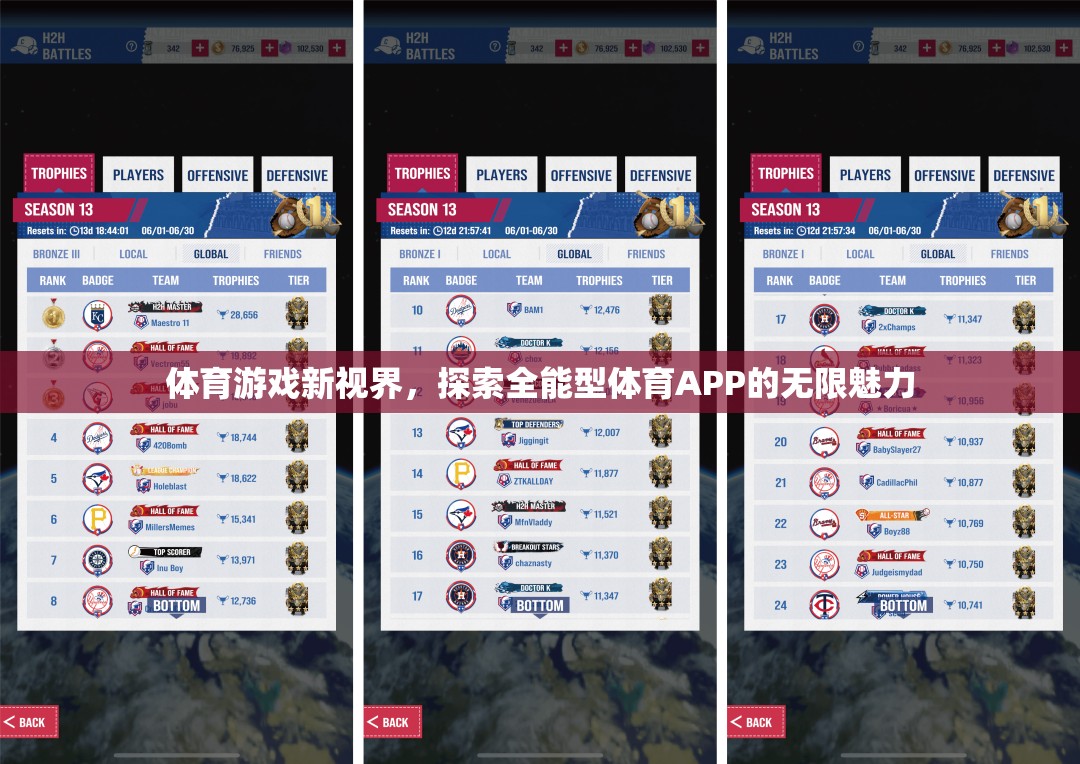 全能型體育APP，解鎖體育游戲新視界