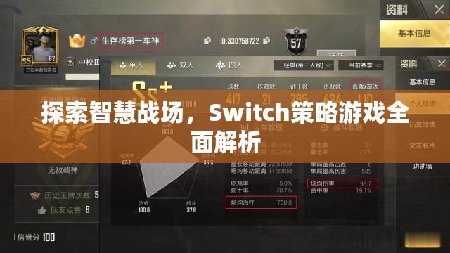 Switch策略游戲，探索智慧戰(zhàn)場的全面解析