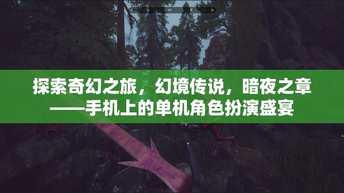 探索奇幻之旅，幻境傳說與暗夜之章——手機上的單機角色扮演盛宴