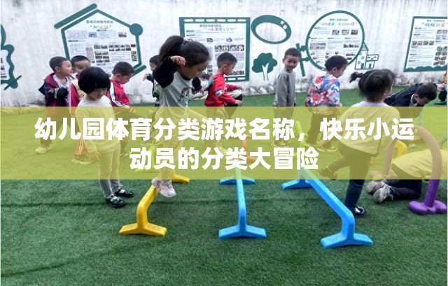 快樂小運動員的分類大冒險，幼兒園體育分類游戲