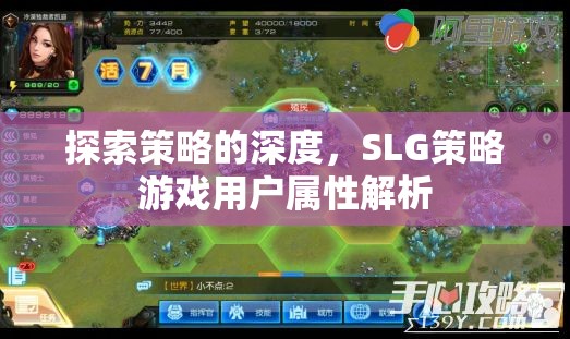 SLG策略游戲用戶屬性深度解析，探索策略的奧秘