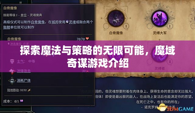 探索魔法與策略的無(wú)限可能，魔域奇謀游戲深度解析