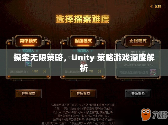 Unity 策略游戲，探索無限策略的深度解析