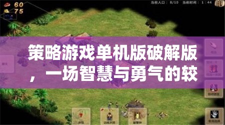 策略游戲單機版破解版，一場智慧與勇氣的較量