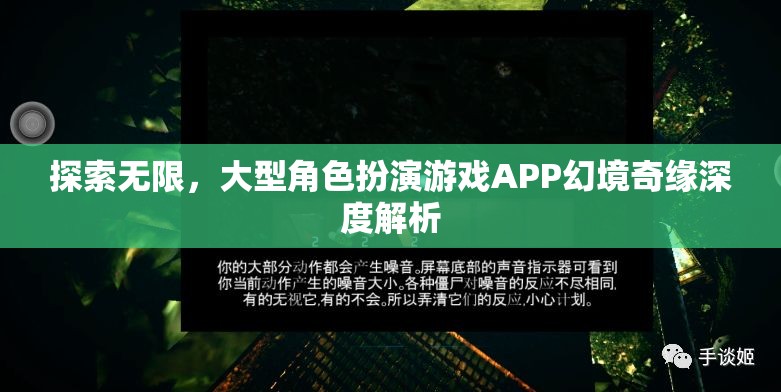 探索無限，大型角色扮演游戲APP幻境奇緣深度解析