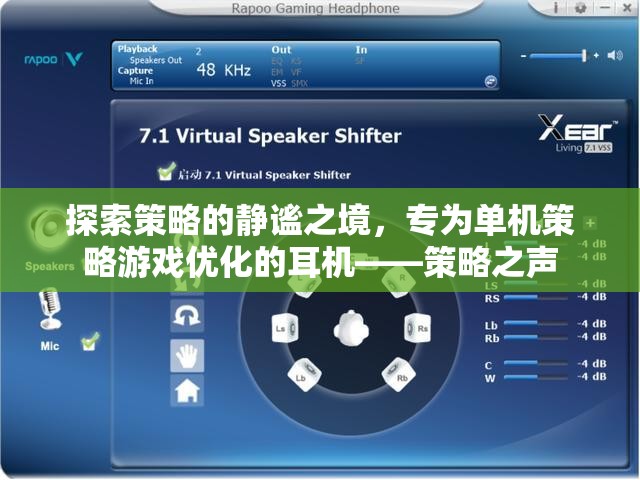 探索策略的靜謐之境，專為單機策略游戲優(yōu)化的耳機——策略之聲