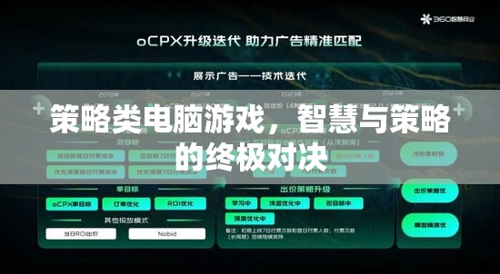 智慧與策略的終極對(duì)決，策略類(lèi)電腦游戲的魅力