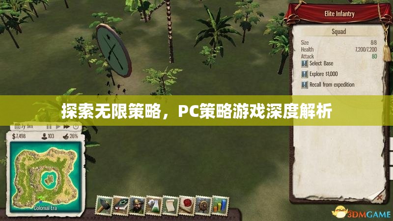 探索無限策略，PC策略游戲深度解析