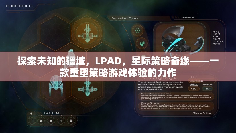 探索未知的疆域，LPAD，星際策略奇緣——一款重塑策略游戲體驗(yàn)的力作