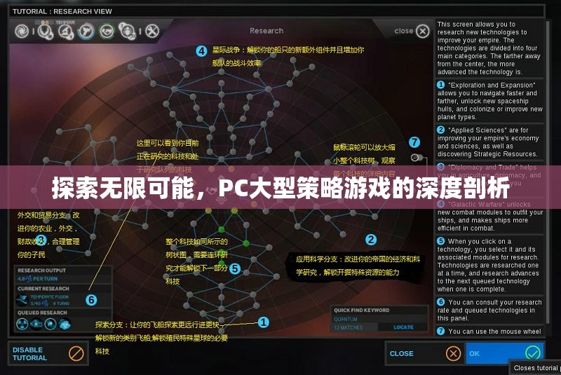 探索無限可能，PC大型策略游戲的深度剖析