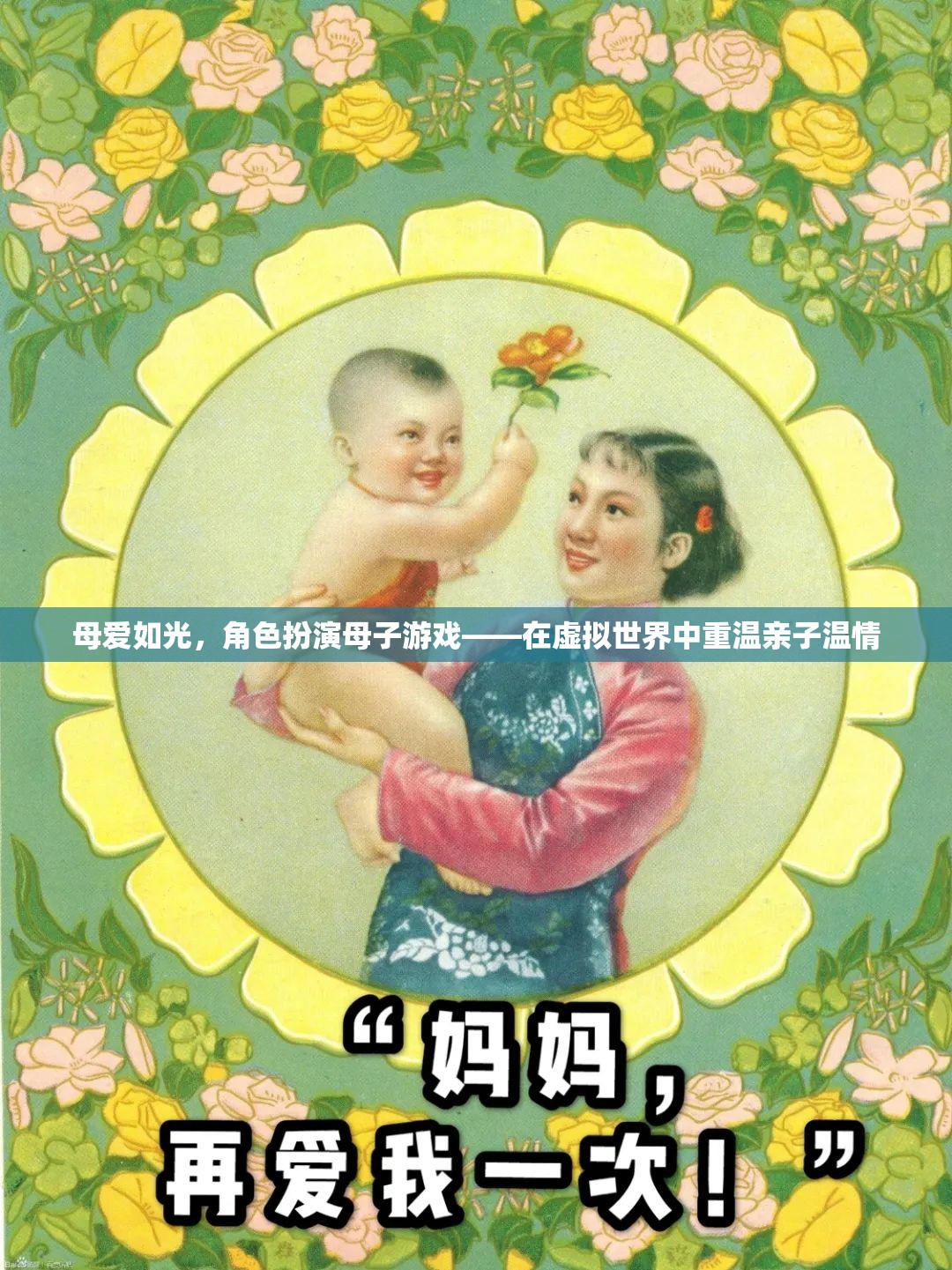 母愛(ài)如光，在虛擬世界中重溫親子溫情的角色扮演游戲