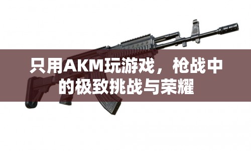 AKM獨(dú)步槍戰(zhàn)，極致挑戰(zhàn)與榮耀的征程